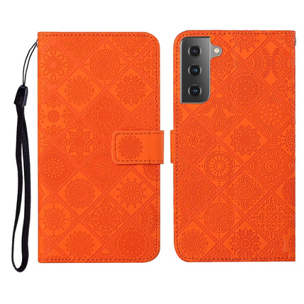 Ethnic Style Embossed Pattern Horizontal Flip Leather Case with Holder & Card Slots & Wallet & Lanyard, For Samsung Galaxy S20 Ultra, For Samsung Galaxy Galaxy S21 5G, For Samsung Galaxy S21+ 5G, For Samsung Galaxy Galaxy S21+ 5G