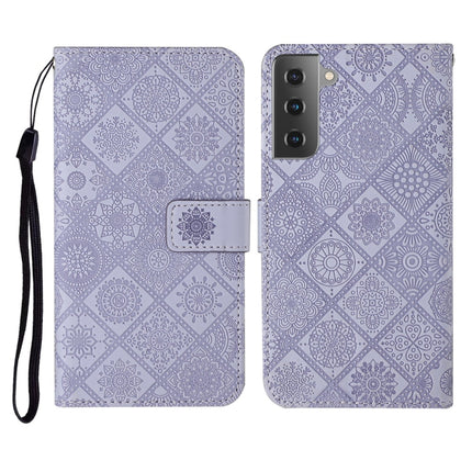 Ethnic Style Embossed Pattern Horizontal Flip Leather Case with Holder & Card Slots & Wallet & Lanyard, For Samsung Galaxy S20 Ultra, For Samsung Galaxy Galaxy S21 5G, For Samsung Galaxy S21+ 5G, For Samsung Galaxy Galaxy S21+ 5G