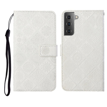 Ethnic Style Embossed Pattern Horizontal Flip Leather Case with Holder & Card Slots & Wallet & Lanyard, For Samsung Galaxy S20 Ultra, For Samsung Galaxy Galaxy S21 5G, For Samsung Galaxy S21+ 5G, For Samsung Galaxy Galaxy S21+ 5G