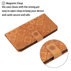 Ethnic Style Embossed Pattern Horizontal Flip Leather Case with Holder & Card Slots & Wallet & Lanyard, For iPhone 6, For iPhone 6 Plus, For iPhone 8 Plus / 7 Plus, For iPhone 11