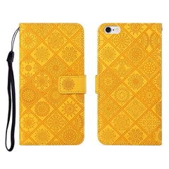 Ethnic Style Embossed Pattern Horizontal Flip Leather Case with Holder & Card Slots & Wallet & Lanyard, For iPhone 6, For iPhone 6 Plus, For iPhone 8 Plus / 7 Plus, For iPhone 11