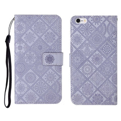 Ethnic Style Embossed Pattern Horizontal Flip Leather Case with Holder & Card Slots & Wallet & Lanyard, For iPhone 6, For iPhone 6 Plus, For iPhone 8 Plus / 7 Plus, For iPhone 11