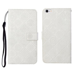 Ethnic Style Embossed Pattern Horizontal Flip Leather Case with Holder & Card Slots & Wallet & Lanyard, For iPhone 6, For iPhone 6 Plus, For iPhone 8 Plus / 7 Plus, For iPhone 11