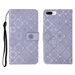 Ethnic Style Embossed Pattern Horizontal Flip Leather Case with Holder & Card Slots & Wallet & Lanyard, For iPhone 6, For iPhone 6 Plus, For iPhone 8 Plus / 7 Plus, For iPhone 11