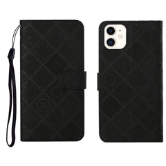 Ethnic Style Embossed Pattern Horizontal Flip Leather Case with Holder & Card Slots & Wallet & Lanyard, For iPhone 6, For iPhone 6 Plus, For iPhone 8 Plus / 7 Plus, For iPhone 11