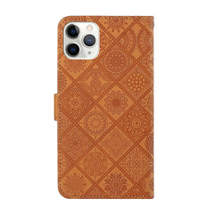 Ethnic Style Embossed Pattern Horizontal Flip Leather Case with Holder & Card Slots & Wallet & Lanyard, For iPhone 11 Pro, For iPhone 11 Pro Max, For iPhone 12, For iPhone 12 Mini