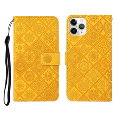 Ethnic Style Embossed Pattern Horizontal Flip Leather Case with Holder & Card Slots & Wallet & Lanyard, For iPhone 11 Pro, For iPhone 11 Pro Max, For iPhone 12, For iPhone 12 Mini