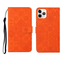 Ethnic Style Embossed Pattern Horizontal Flip Leather Case with Holder & Card Slots & Wallet & Lanyard, For iPhone 11 Pro, For iPhone 11 Pro Max, For iPhone 12, For iPhone 12 Mini