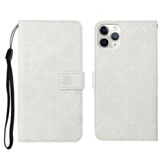 Ethnic Style Embossed Pattern Horizontal Flip Leather Case with Holder & Card Slots & Wallet & Lanyard, For iPhone 11 Pro, For iPhone 11 Pro Max, For iPhone 12, For iPhone 12 Mini