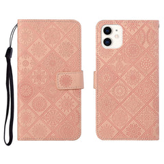 Ethnic Style Embossed Pattern Horizontal Flip Leather Case with Holder & Card Slots & Wallet & Lanyard, For iPhone 11 Pro, For iPhone 11 Pro Max, For iPhone 12, For iPhone 12 Mini