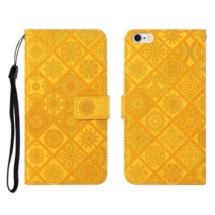 Ethnic Style Embossed Pattern Horizontal Flip Leather Case with Holder & Card Slots & Wallet & Lanyard, For iPhone SE 2022 / SE 2020 / 8 / 7, For iPhone XR, For iPhone XS Max