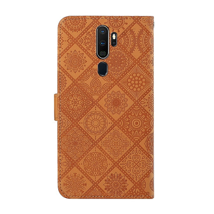 Ethnic Style Embossed Pattern Horizontal Flip Leather Case with Holder & Card Slots & Wallet & Lanyard, For OPPO A5 / A9 2020, For OPPO A92 / A72 / A52, For OPPO F1s