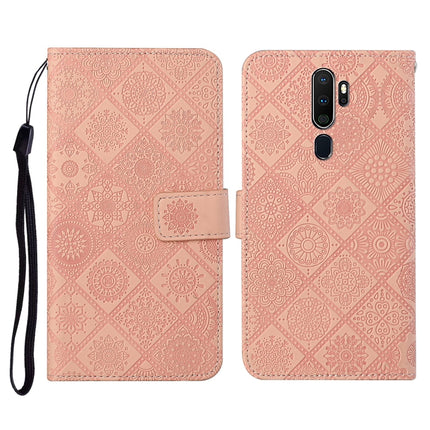 Ethnic Style Embossed Pattern Horizontal Flip Leather Case with Holder & Card Slots & Wallet & Lanyard, For OPPO A5 / A9 2020, For OPPO A92 / A72 / A52, For OPPO F1s