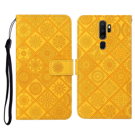 Ethnic Style Embossed Pattern Horizontal Flip Leather Case with Holder & Card Slots & Wallet & Lanyard, For OPPO A5 / A9 2020, For OPPO A92 / A72 / A52, For OPPO F1s