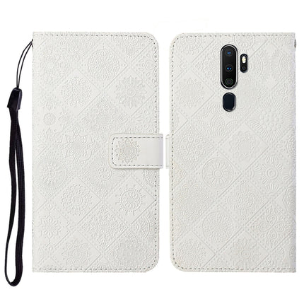 Ethnic Style Embossed Pattern Horizontal Flip Leather Case with Holder & Card Slots & Wallet & Lanyard, For OPPO A5 / A9 2020, For OPPO A92 / A72 / A52, For OPPO F1s