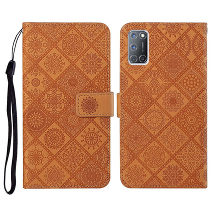 Ethnic Style Embossed Pattern Horizontal Flip Leather Case with Holder & Card Slots & Wallet & Lanyard, For OPPO A5 / A9 2020, For OPPO A92 / A72 / A52, For OPPO F1s