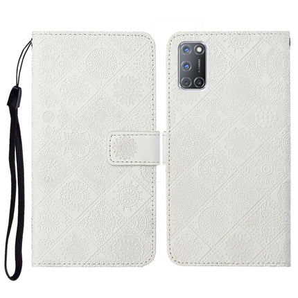 Ethnic Style Embossed Pattern Horizontal Flip Leather Case with Holder & Card Slots & Wallet & Lanyard, For OPPO A5 / A9 2020, For OPPO A92 / A72 / A52, For OPPO F1s