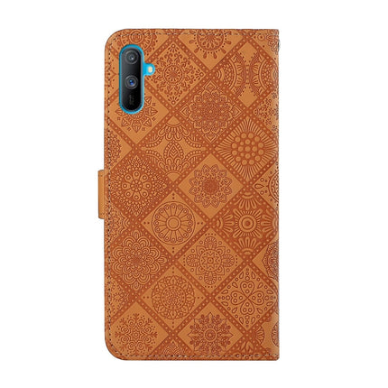 Ethnic Style Embossed Pattern Horizontal Flip Leather Case with Holder & Card Slots & Wallet & Lanyard, For OPPO Realme C3, For OPPO Realme 5, For OPPO Realme 5 Pro