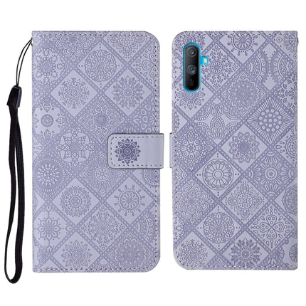 Ethnic Style Embossed Pattern Horizontal Flip Leather Case with Holder & Card Slots & Wallet & Lanyard, For OPPO Realme C3, For OPPO Realme 5, For OPPO Realme 5 Pro