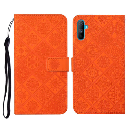 Ethnic Style Embossed Pattern Horizontal Flip Leather Case with Holder & Card Slots & Wallet & Lanyard, For OPPO Realme C3, For OPPO Realme 5, For OPPO Realme 5 Pro