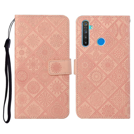 Ethnic Style Embossed Pattern Horizontal Flip Leather Case with Holder & Card Slots & Wallet & Lanyard, For OPPO Realme C3, For OPPO Realme 5, For OPPO Realme 5 Pro