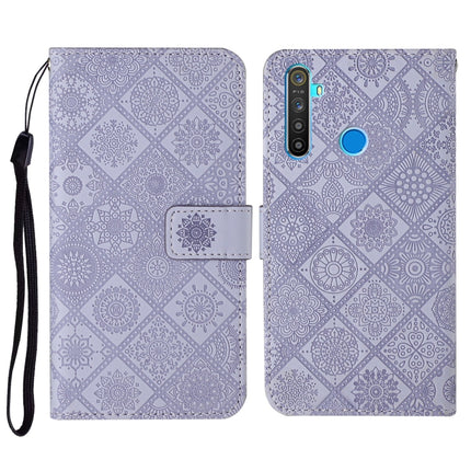 Ethnic Style Embossed Pattern Horizontal Flip Leather Case with Holder & Card Slots & Wallet & Lanyard, For OPPO Realme C3, For OPPO Realme 5, For OPPO Realme 5 Pro