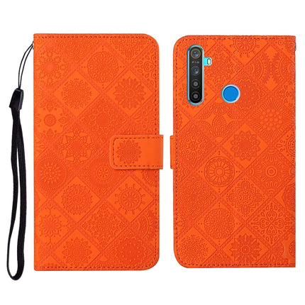 Ethnic Style Embossed Pattern Horizontal Flip Leather Case with Holder & Card Slots & Wallet & Lanyard, For OPPO Realme C3, For OPPO Realme 5, For OPPO Realme 5 Pro