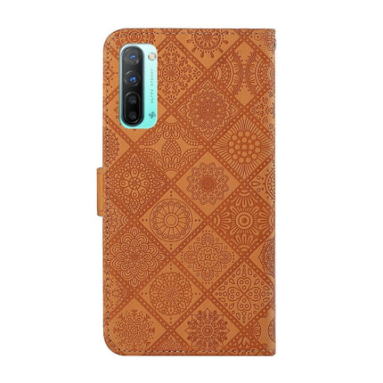 Ethnic Style Embossed Pattern Horizontal Flip Leather Case with Holder & Card Slots & Wallet & Lanyard, For OPPO Reno3, For OPPO Reno4, For OPPO Reno4 Lite