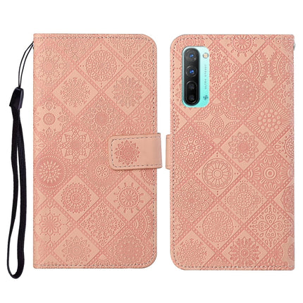 Ethnic Style Embossed Pattern Horizontal Flip Leather Case with Holder & Card Slots & Wallet & Lanyard, For OPPO Reno3, For OPPO Reno4, For OPPO Reno4 Lite