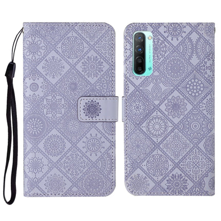 Ethnic Style Embossed Pattern Horizontal Flip Leather Case with Holder & Card Slots & Wallet & Lanyard, For OPPO Reno3, For OPPO Reno4, For OPPO Reno4 Lite
