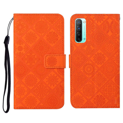 Ethnic Style Embossed Pattern Horizontal Flip Leather Case with Holder & Card Slots & Wallet & Lanyard, For OPPO Reno3, For OPPO Reno4, For OPPO Reno4 Lite