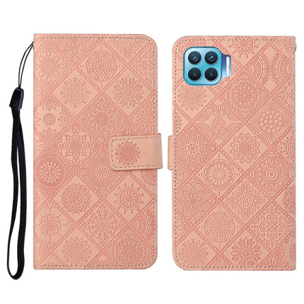 Ethnic Style Embossed Pattern Horizontal Flip Leather Case with Holder & Card Slots & Wallet & Lanyard, For OPPO Reno3, For OPPO Reno4, For OPPO Reno4 Lite