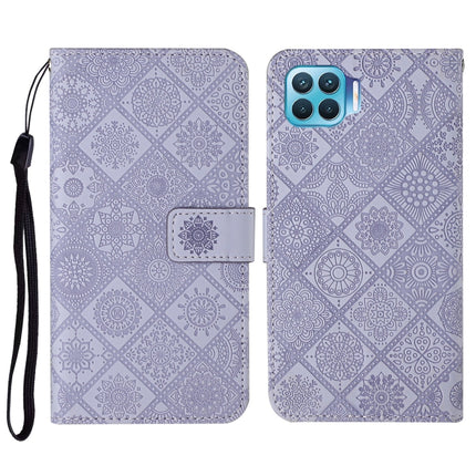Ethnic Style Embossed Pattern Horizontal Flip Leather Case with Holder & Card Slots & Wallet & Lanyard, For OPPO Reno3, For OPPO Reno4, For OPPO Reno4 Lite