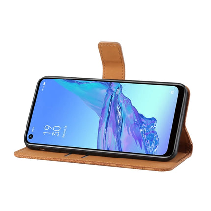 Ethnic Style Embossed Pattern Horizontal Flip Leather Case with Holder & Card Slots & Wallet & Lanyard, For OPPO Reno4 Pro