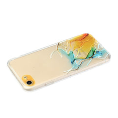 Hollow Marble Pattern TPU Straight Edge Fine Hole Protective Case, For iPhone 6, For iPhone 6 Plus, For iPhone SE 2022 / SE 2020 / 8 / 7, For iPhone 8 Plus / 7 Plus, For iPhone 11