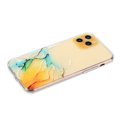 Hollow Marble Pattern TPU Straight Edge Fine Hole Protective Case, For iPhone 11 Pro, For iPhone 11 Pro Max, For iPhone 12 mini, For iPhone 12, For iPhone 12 Pro