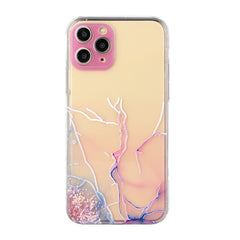 Hollow Marble Pattern TPU Straight Edge Fine Hole Protective Case, For iPhone 11 Pro, For iPhone 11 Pro Max, For iPhone 12 mini, For iPhone 12, For iPhone 12 Pro