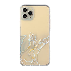 Hollow Marble Pattern TPU Straight Edge Fine Hole Protective Case, For iPhone 11 Pro, For iPhone 11 Pro Max, For iPhone 12 mini, For iPhone 12, For iPhone 12 Pro