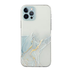 Hollow Marble Pattern TPU Straight Edge Fine Hole Protective Case, For iPhone 11 Pro, For iPhone 11 Pro Max, For iPhone 12 mini, For iPhone 12, For iPhone 12 Pro