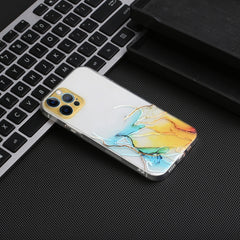 Hollow Marble Pattern TPU Straight Edge Fine Hole Protective Case, For iPhone 12 Pro Max, For iPhone XS / X, For iPhone XR, For iPhone XS Max