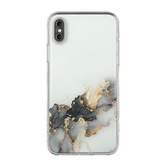 Hollow Marble Pattern TPU Straight Edge Fine Hole Protective Case, For iPhone 12 Pro Max, For iPhone XS / X, For iPhone XR, For iPhone XS Max