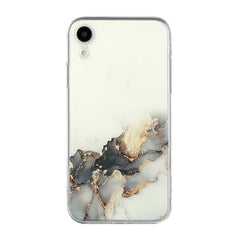 Hollow Marble Pattern TPU Straight Edge Fine Hole Protective Case, For iPhone 12 Pro Max, For iPhone XS / X, For iPhone XR, For iPhone XS Max