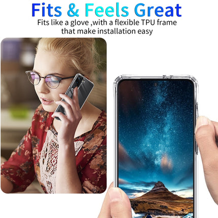Shockproof Thickening Acrylic Protective Case, For Samsung Galaxy S21 5G, For Samsung Galaxy S21+ 5G, For Samsung Galaxy S21 Ultra 5G, For Samsung Galaxy S20 FE, For Samsung Galaxy A71, For Samsung Galaxy A71 5G, For Samsung Galaxy A51                 ...