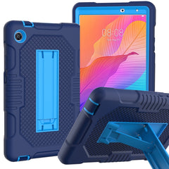 Contrast Color Robot Shockproof Silicone + PC Protective Case with Holder, For Huawei MatePad T10, For Huawei MatePad T8 8.0(2020)