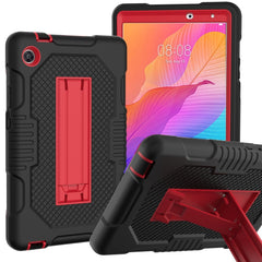 Contrast Color Robot Shockproof Silicone + PC Protective Case with Holder, For Huawei MatePad T10, For Huawei MatePad T8 8.0(2020)