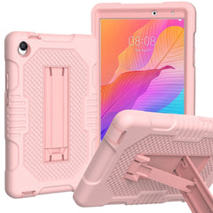 Contrast Color Robot Shockproof Silicone + PC Protective Case with Holder, For Huawei MatePad T10, For Huawei MatePad T8 8.0(2020)