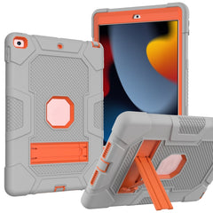 Contrast Color Robot Shockproof Silicone + PC Protective Case with Holder, For iPad 10.2 2021 / 2020 / 2019, For Samsung Galaxy Tab A7 10.4 (2020) T500 / T505