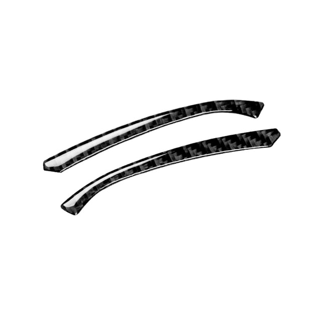 Car Carbon Fiber Dashboard Decorative Strip for Nissan 370Z Z34 2009-, Left and Right Drive Universal