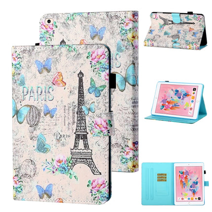 Coloured Drawing Stitching Horizontal Flip Leather Case with Holder & Card Slot & Sleep / Wake-up Function, For iPad Pro 11 (2020) / (2018), For iPad 10.2 2021 / 2020 / 2019 / Air (2019), For iPad Air / Air 2 / 9.7 (2017) & (2018)                      ...