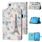 For Lenovo Tab FHD M10 Plus X606F / Tower and Butterflies